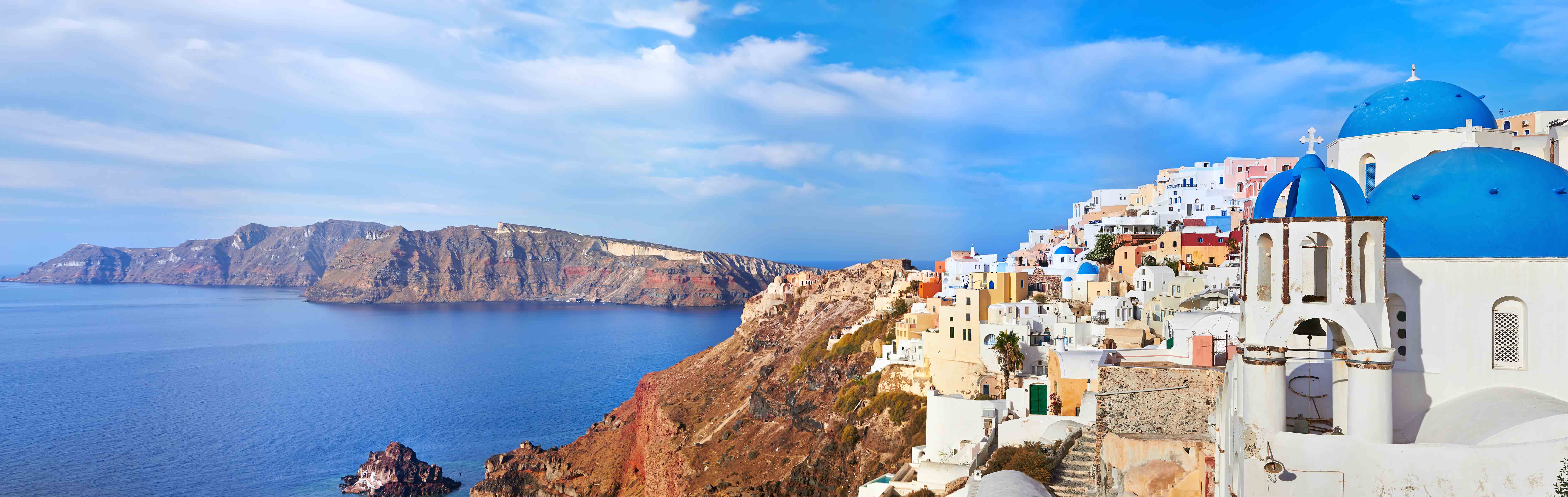 Cover image of Athens and Santorini