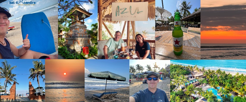 Gavin's week at Bali Mandira Resort, Legian